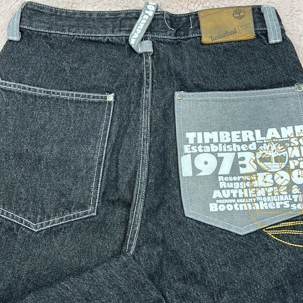 Timberland black bootcut heavy cotton size 32 jeans